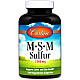 Carlson, MSM Sulfur, 1,000 mg, 180 Vegetarian Capsules