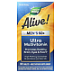 Nature's Way, Alive! Men's 50+ Ultra Potency Complete Multivitamin, 60 Tablets