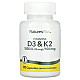 NaturesPlus, Vitamin D3 & K2, 90 Capsules