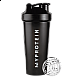 MyProtein Шейкер 700 ml black з металевим м'ячиком