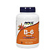 Now Foods, B-6, 100 mg, 250 Capsules