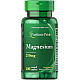 Puritan's  Magnesium 250mg 100 caplets