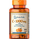 Puritan's  Vitamin C-1000 mg with Bioflavonoids and Rose Hips 100 caplets