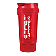 Scitec TRAVELLER SHAKER 2 в 1 червоний