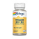 Solaray, Vitamin D3 K2, Soy Free, 60 VegCaps