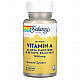 Solaray, Dry Form Vitamin A, 7500 mcg, 60 VegCaps