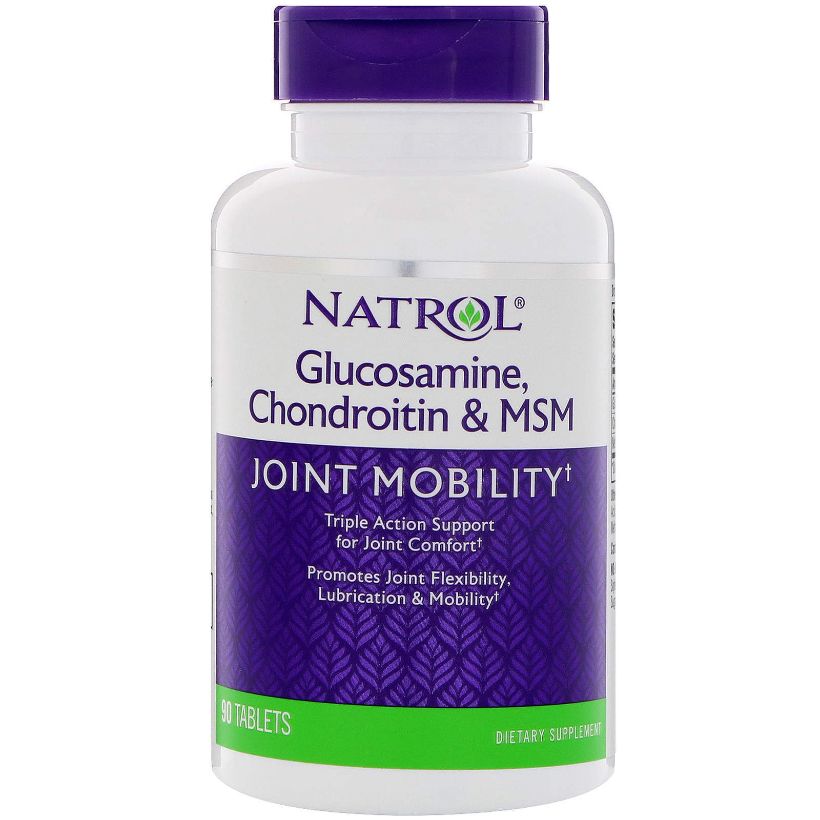 Natrol, Glucosamine, Chondroitin & MSM, 90 Tablets Natrol, Glucosamine, Chondroitin & MSM, 90 Tablets