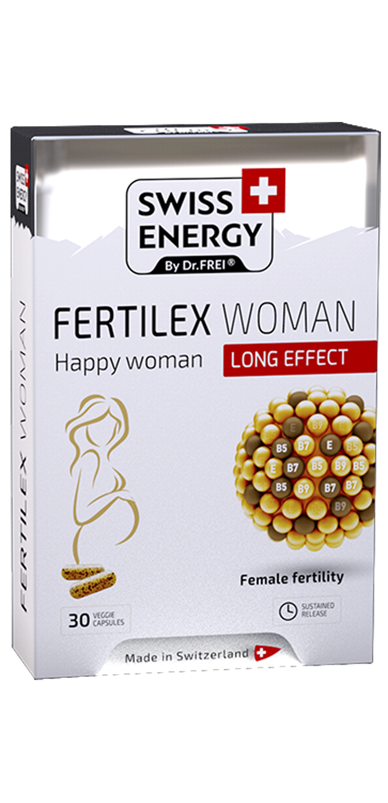 Swiss Energy Fertilex Woman, blister, 30 capsules Swiss Energy Fertilex Woman, blister, 30 capsules