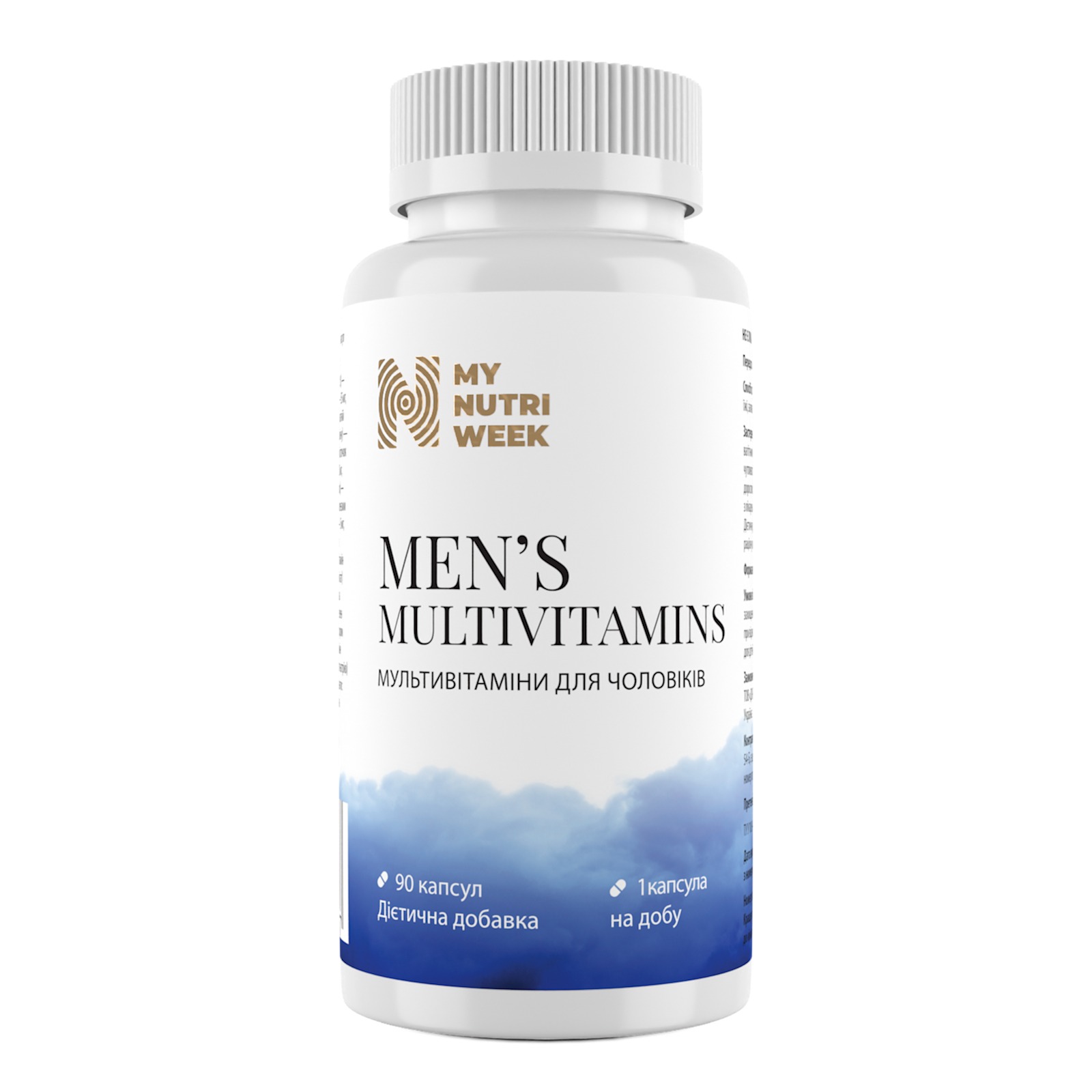 My Nutri Week, Men’s Multivitamins, 90 Capsules My Nutri Week, Men’s Multivitamins, 90 Capsules
