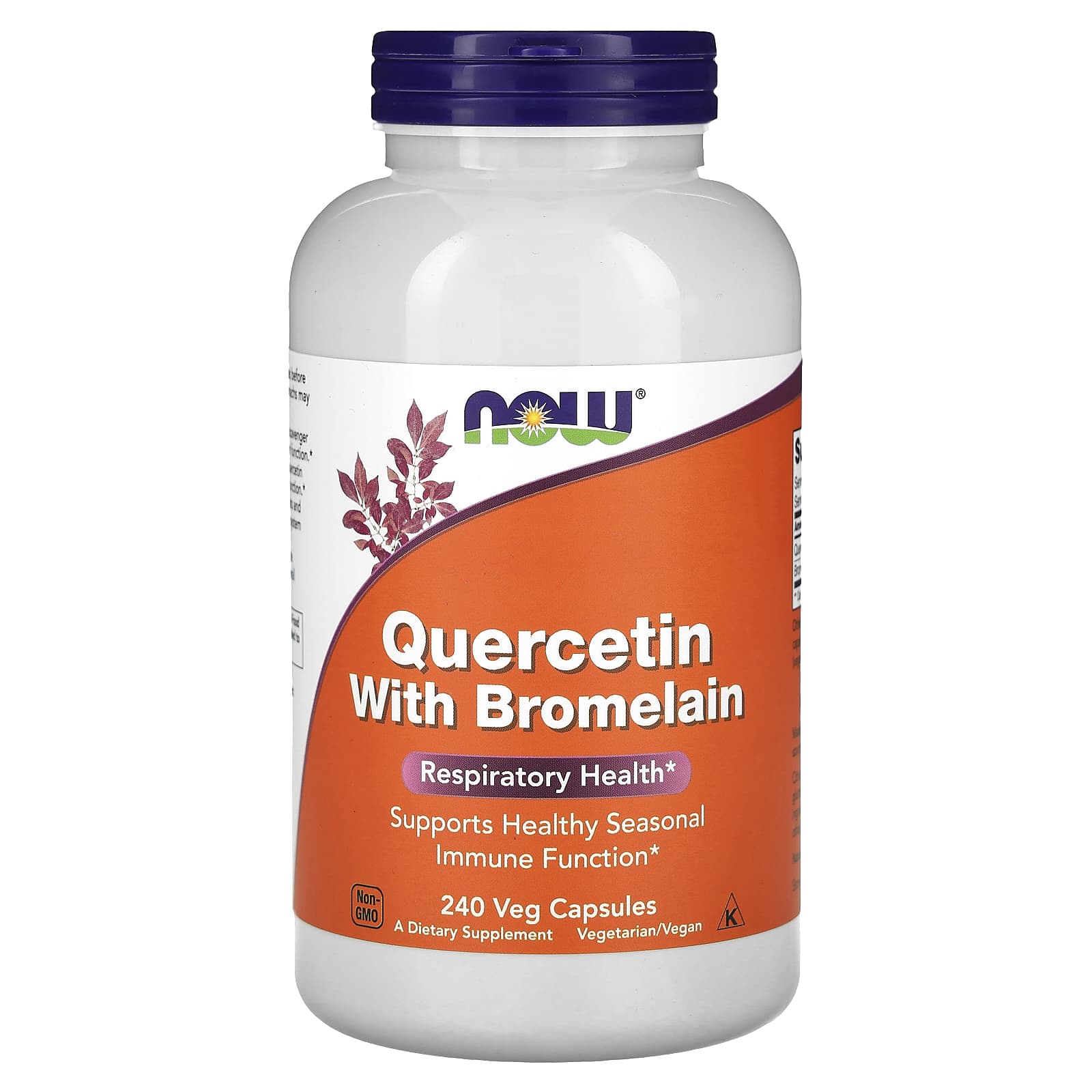 Now Foods, Quercetin with Bromelain, 240 Veg Capsules Now Foods, Quercetin with Bromelain, 240 Veg Capsules