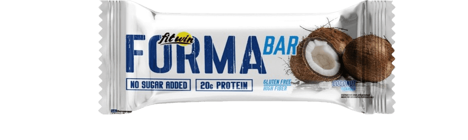 FW Forma bar батончик без цукру 12/60г 33% кокос FW Forma bar батончик без цукру 12/60г 33% кокос