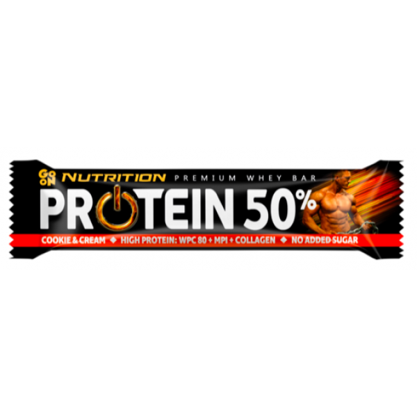Батончик Protein Bar 50% 40 г Cookie Cream 1/24 08/2026 Батончик Protein Bar 50% 40 г Cookie Cream 1/24 08/2026