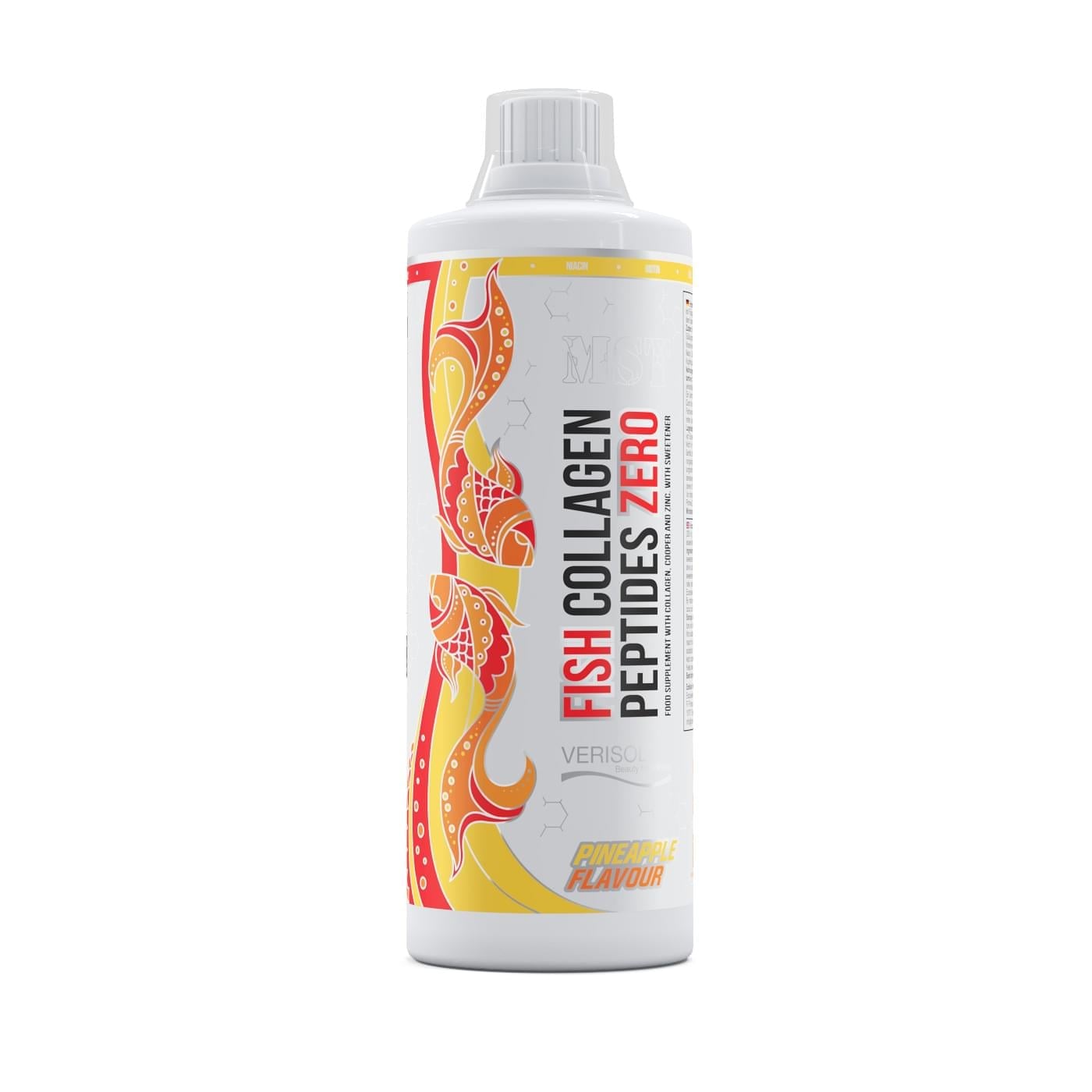 MST Fish collagen + Biotin Verisol |Pineapple | Zero Sugar | double concentration 1L MST Fish collagen + Biotin Verisol |Pineapple | Zero Sugar | double concentration 1L