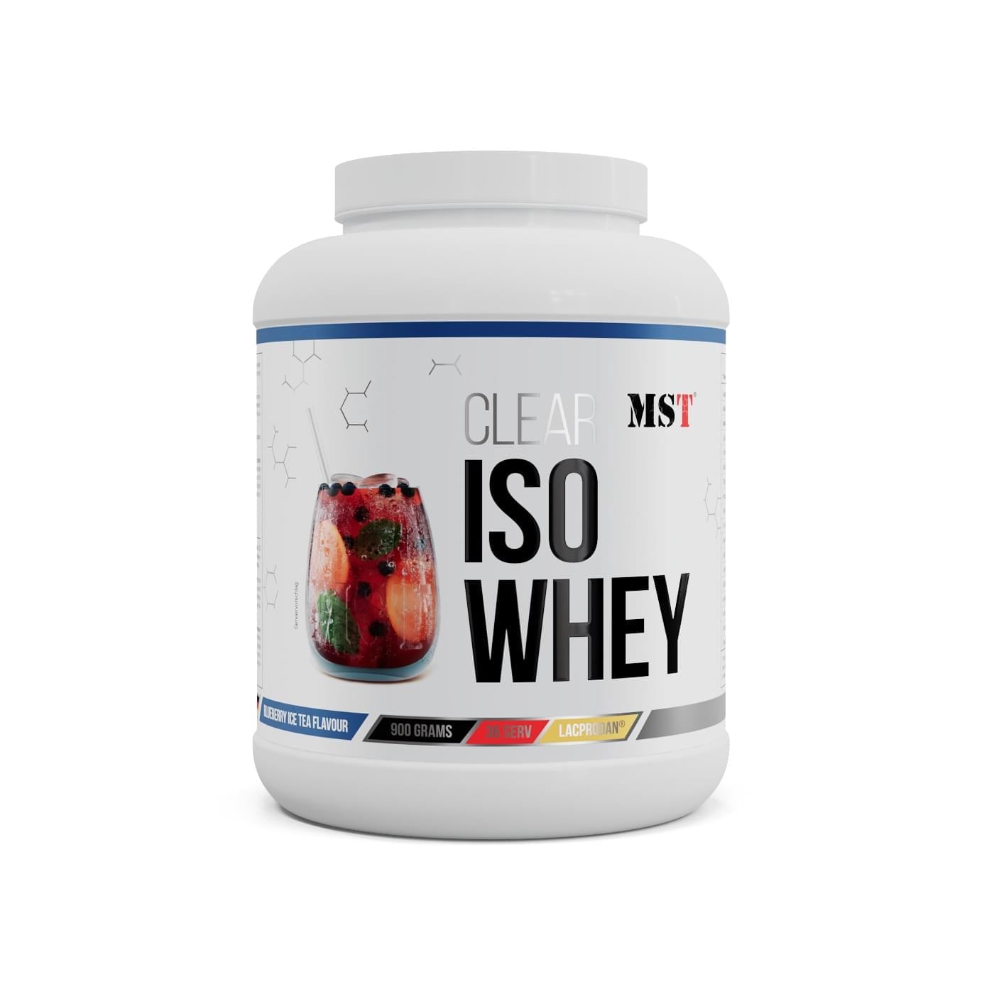 MST ISO Clear Blueberry ice tea 900g
