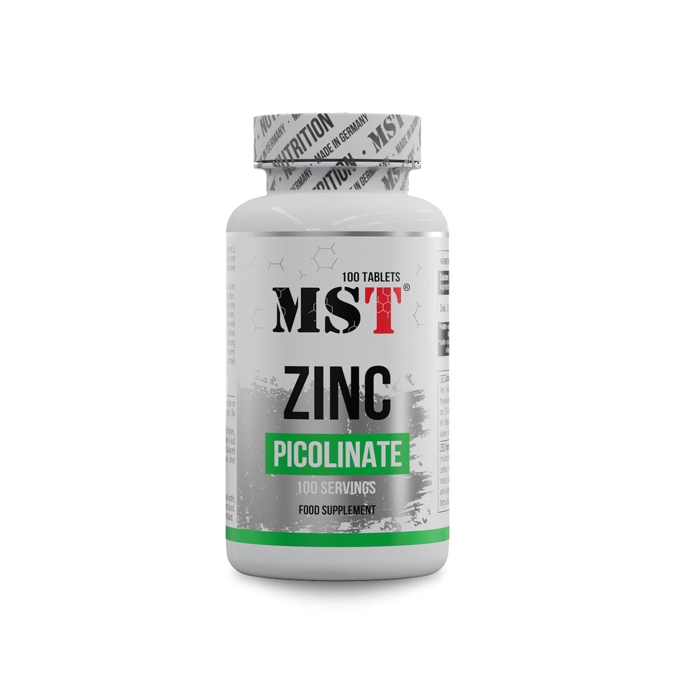 MST Zinc picolinate 100 tab MST Zinc picolinate 100 tab