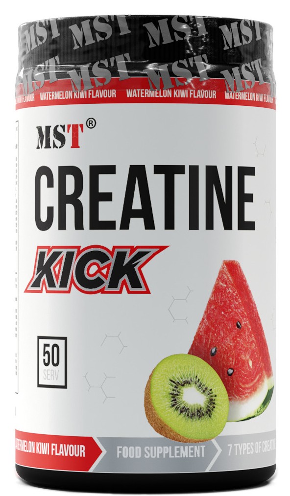 MST Creatine Kick Watermelon - kiwi 500g MST Creatine Kick Watermelon - kiwi 500g