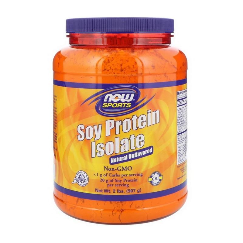 Now Foods, Sports, Soy Protein Isolate, Pure Unflavored, 2 lbs (907 g) Now Foods, Sports, Soy Protein Isolate, Pure Unflavored, 2 lbs (907 g)