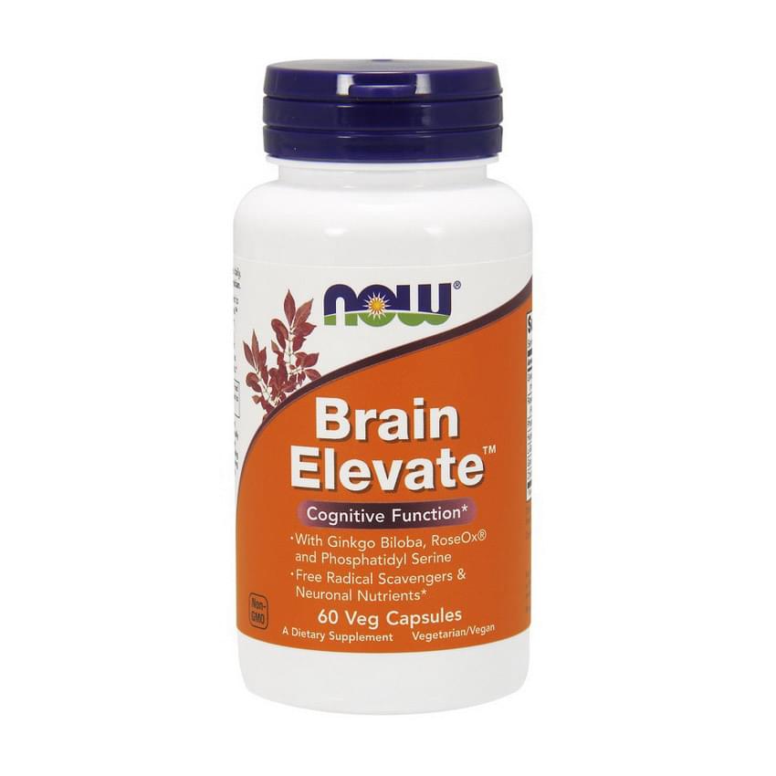 Now Foods, Brain Elevate, 60 Veg Capsules Now Foods, Brain Elevate, 60 Veg Capsules