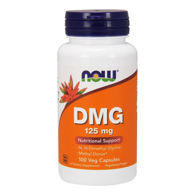 Now Foods, DMG, 125 mg, 100 Veg Capsules Now Foods, DMG, 125 mg, 100 Veg Capsules