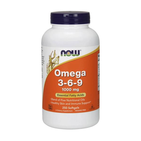 Now Foods, Omega 3-6-9, 1000 mg, 250 Softgels Now Foods, Omega 3-6-9, 1000 mg, 250 Softgels