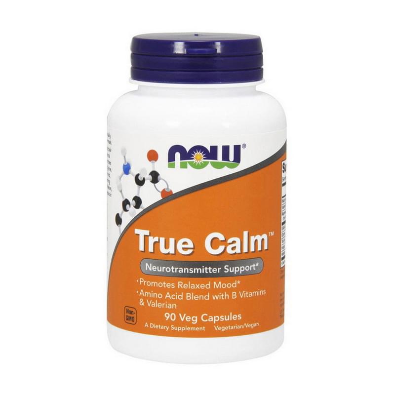 NOW Foods, True Calm, 90 Veg Capsules NOW Foods, True Calm, 90 Veg Capsules