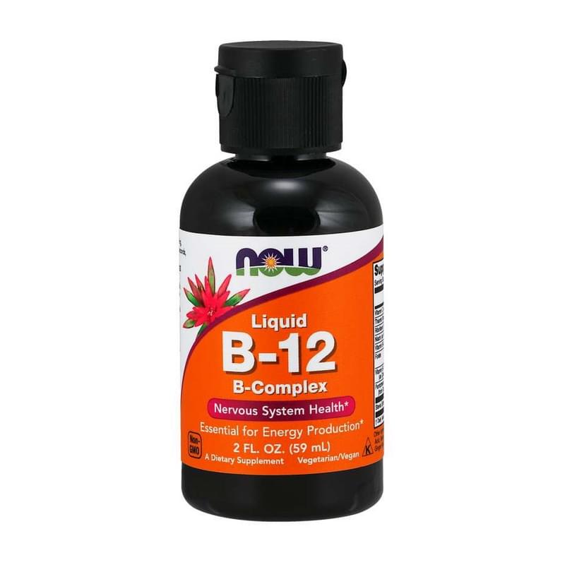 Now Foods, Liquid B-12, B-Complex, 2 fl oz (59 ml) Now Foods, Liquid B-12, B-Complex, 2 fl oz (59 ml)