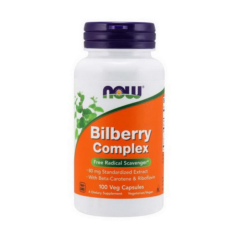 Now Foods, Bilberry Complex, 100 Veg Capsules Now Foods, Bilberry Complex, 100 Veg Capsules