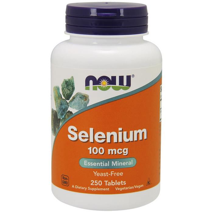 NOW Foods, Selenium, 100 mcg, 250 Tablets NOW Foods, Selenium, 100 mcg, 250 Tablets