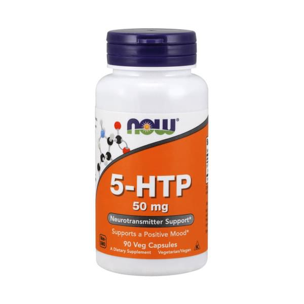 NOW Foods, 5-HTP, 50 mg, 90 Veg Capsules NOW Foods, 5-HTP, 50 mg, 90 Veg Capsules