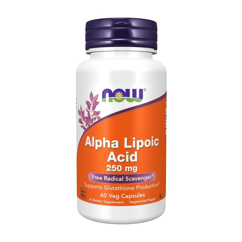 Now Foods, Alpha Lipoic Acid, 250 mg, 60 Veg Capsules Now Foods, Alpha Lipoic Acid, 250 mg, 60 Veg Capsules