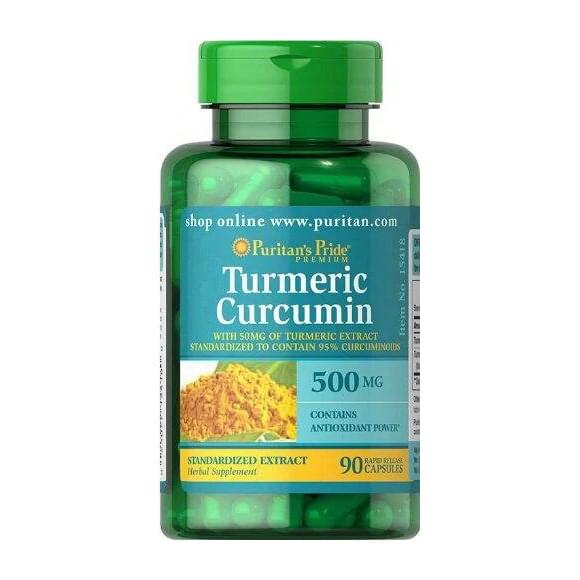Puritan's Turmeric 500 mg 90 Capsules Puritan's Turmeric 500 mg 90 Capsules