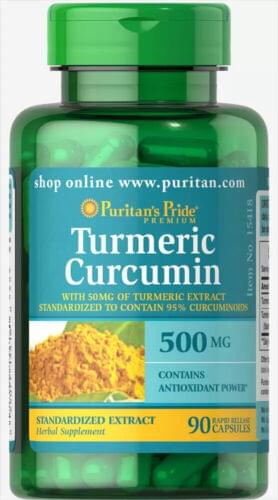 Puritan's Turmeric 500 mg 180 Capsules Puritan's Turmeric 500 mg 180 Capsules