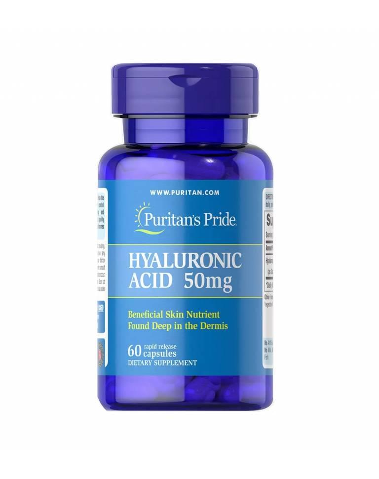 Puritan's Hyaluronic Acid 50 mg 60 capsules Puritan's Hyaluronic Acid 50 mg 60 capsules