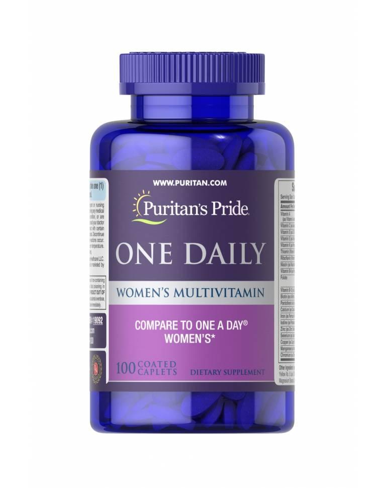 Puritan's One Daily Women's Multivitamin 100 caps. Puritan's One Daily Women's Multivitamin 100 caps.